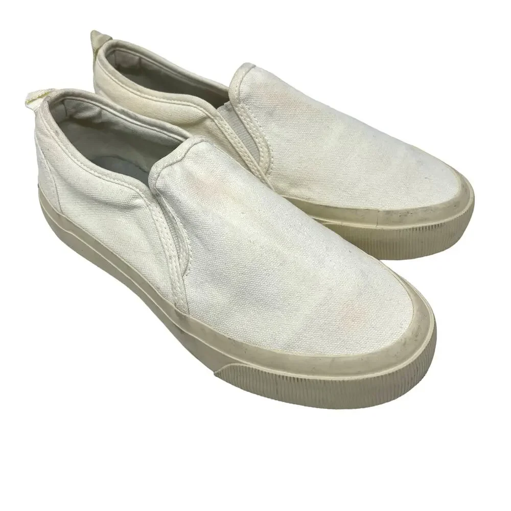Everlane The‎ Forever Slip-On Sneaker White Women's Size 5.5 Men's 4 NEW